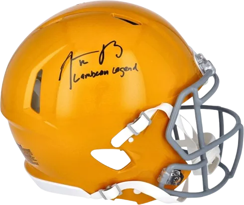 Aaron Rodgers Packers Signed & Inscribed 2001 Season Speed Authe